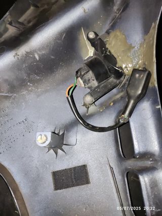 Plásticos laterais Honda Dominator nx650 + piscas