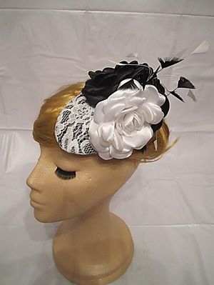 Tocado para bodas, fiestas y otros eventos