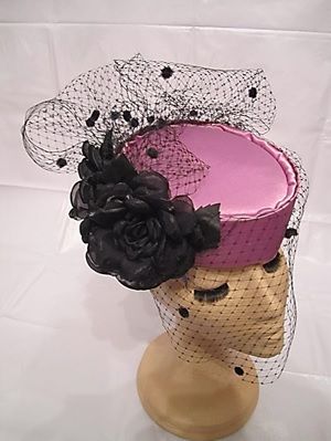 Tocado para madrinas, invitadas, fiestas y evento 