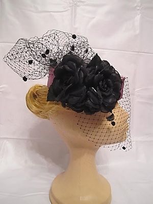 Tocado para madrinas, invitadas, fiestas y evento 