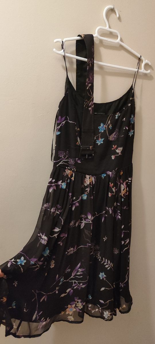Vestido midi floral