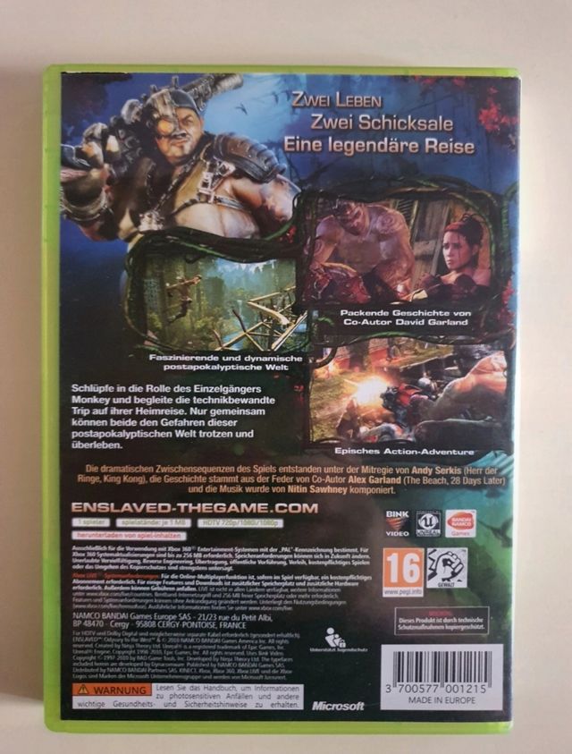 Enslaved Odyssey to the West - Xbox 360