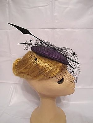 Tocado para madrina, invitada, fiesta y eventos