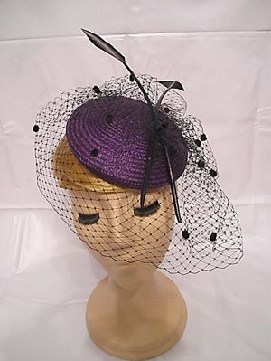 Tocado para madrina, invitada, fiesta y eventos