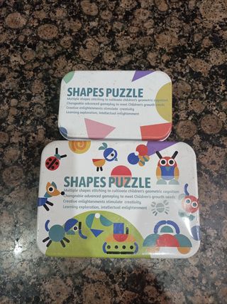 Rompecabezas de formas geométricas