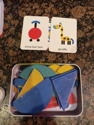 Rompecabezas de formas geométricas