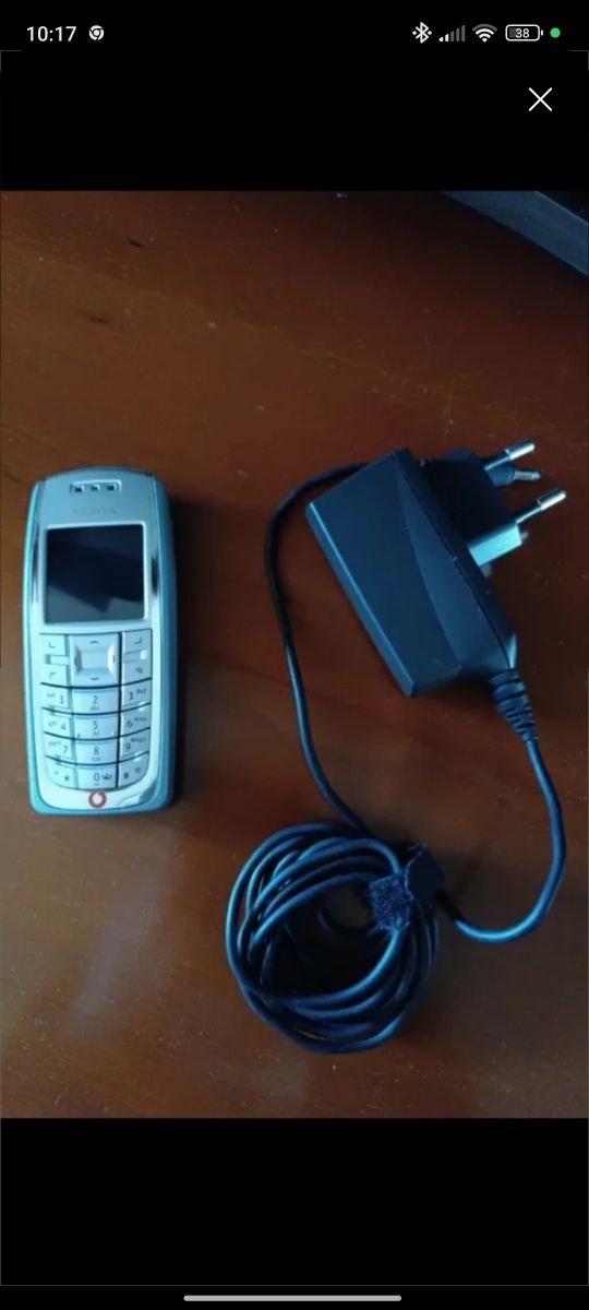 Nokia 3120 - móvil vintage azul-plateado