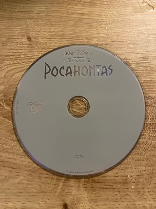 DVD Pocahontas Disney