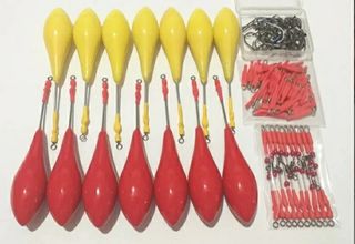 ✅ 14 Plomos de Pesca,  grapas, urfes anzuelos. 
