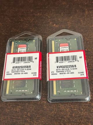 Kingston KVR32S22S8/8 16GB (2x8GB) RAM