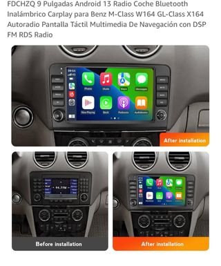 Radio pantalla Benz M-Class W164 GL-Class X164