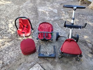 Stokke Xplory rojo: maxi cosí, silla & más