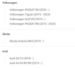 Alternador VW Golf mk8