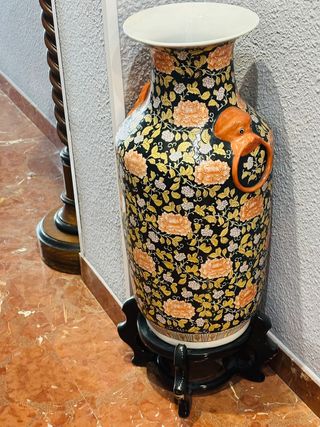 Jarrón porcelana chino - Decorativo