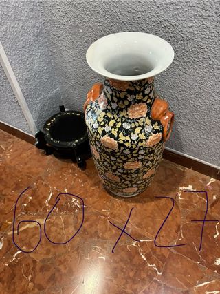 Jarrón porcelana chino - Decorativo