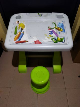 Pupitre infantil + taburete