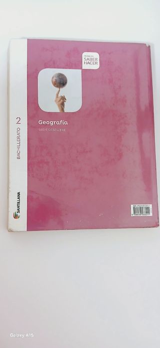 Geografía, 2°Bachillerato