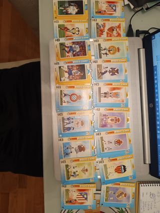 Cromos Liga 94-95: ¡20 cartas!