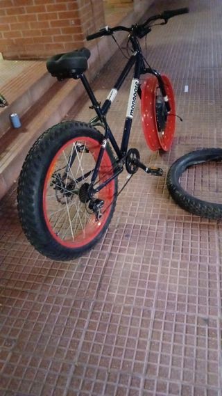 Bicicleta americana ruedas grandes 26×4'0