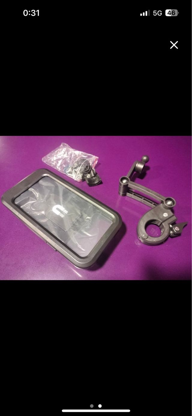 Soporte móvil impermeable bici/moto