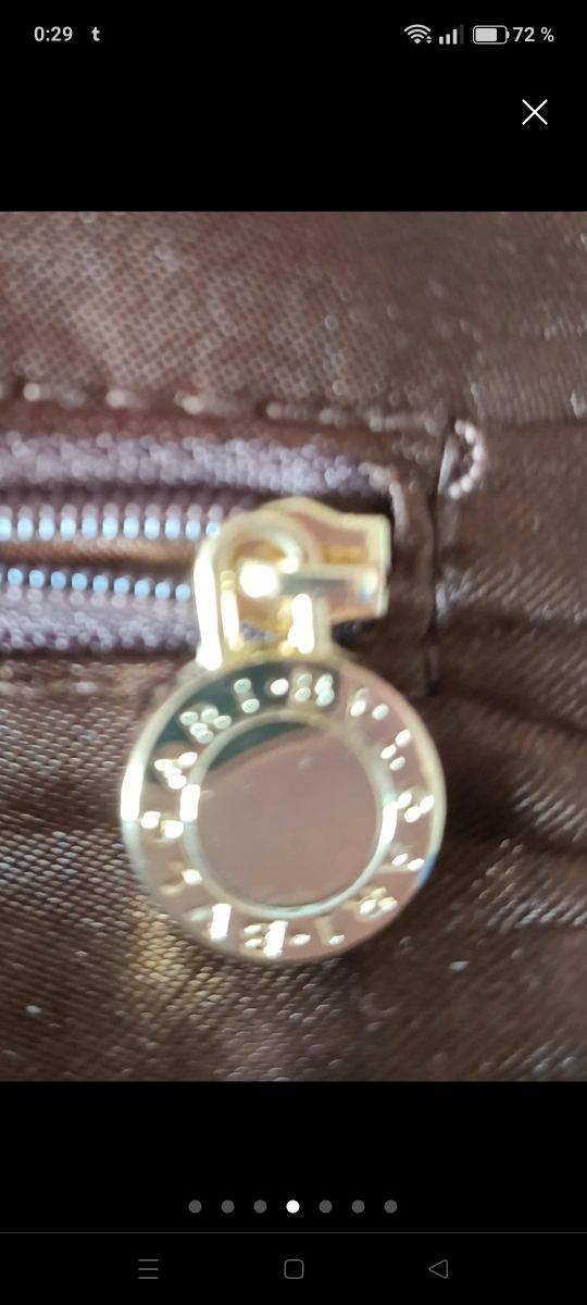 Bolso Marrón Emirates - Bulgari