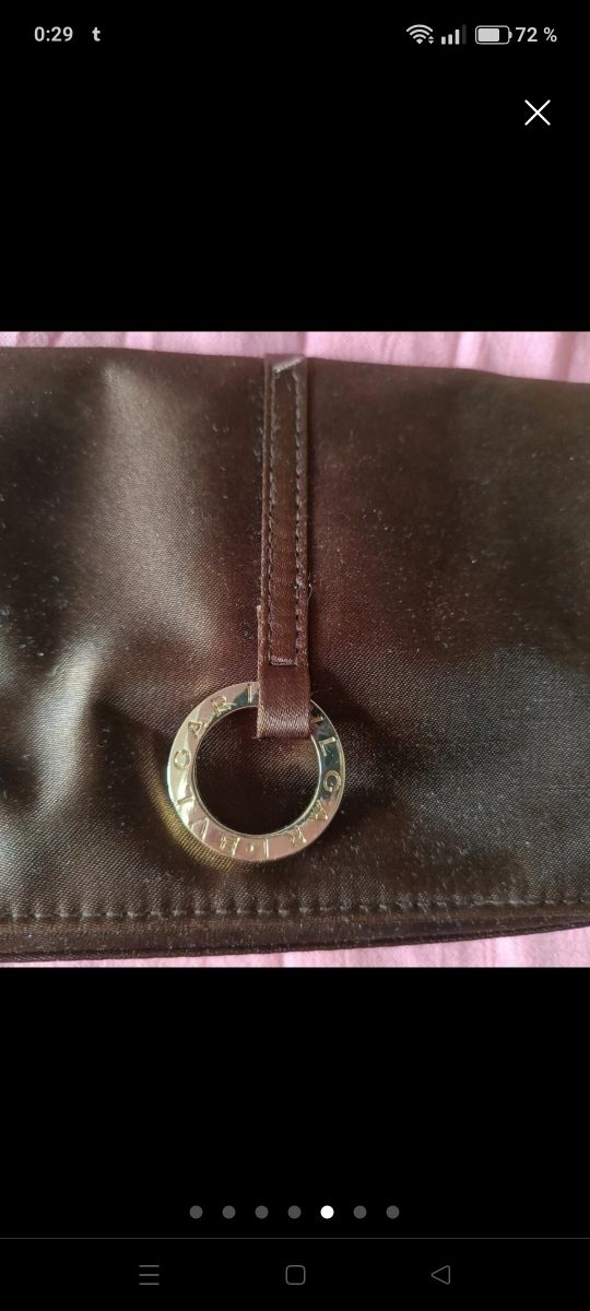 Bolso Marrón Emirates - Bulgari