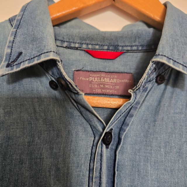 Camisa vaquera Pull&Bear M