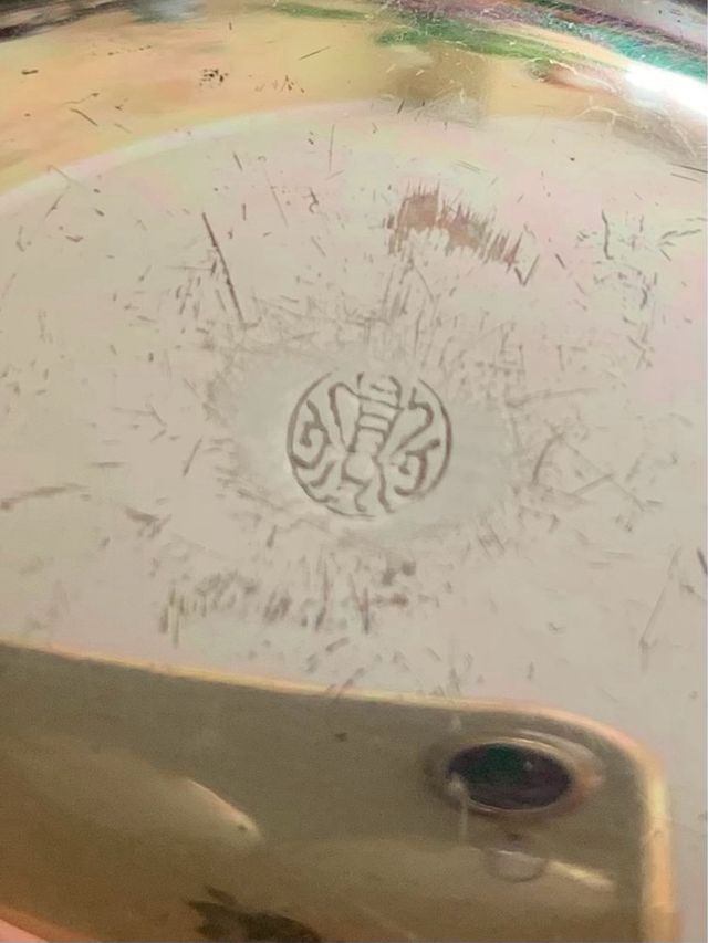 Pastillero plateado ovalado - SS