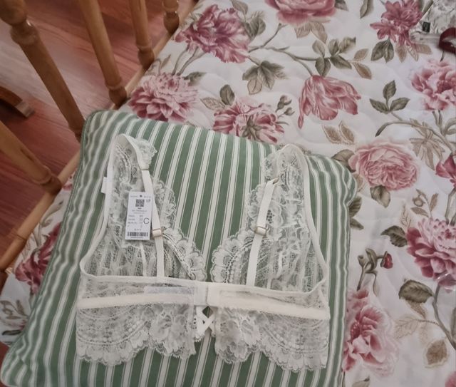 Reggiseno a balconcino bianco Etam