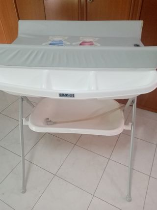 Bañera+cambiador bebé plegable