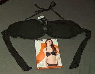 Sujetador de biquini CRIVIT Negro - Talla XL (42)