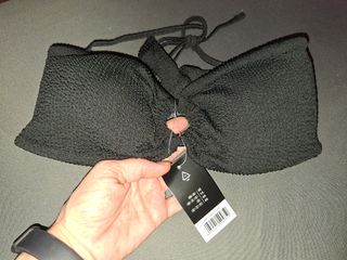 Sujetador de biquini CRIVIT Negro - Talla XL (42)