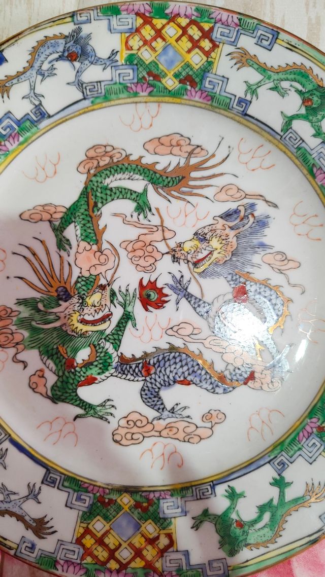 Piatti decorativi cinesi/giapponesi