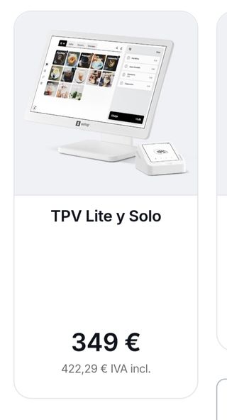 TPV SumUp:  2 Impresoras Epson + Datáfono