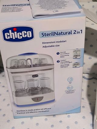 Esterilizador Chicco y calienta biberón
