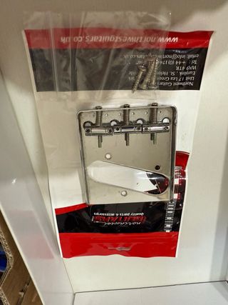 Puente Telecaster cromado