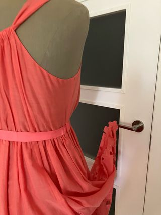 Vestido Massimo Dutti rosa - Talla M