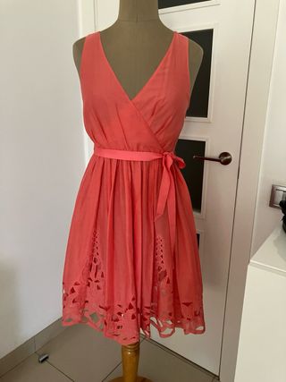 Vestido Massimo Dutti rosa - Talla M