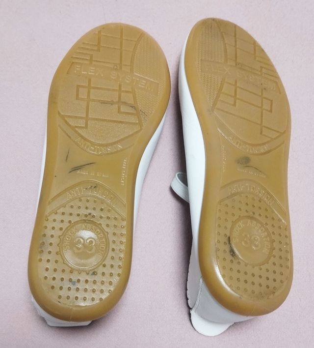 Bailarinas blancas niña nº 33