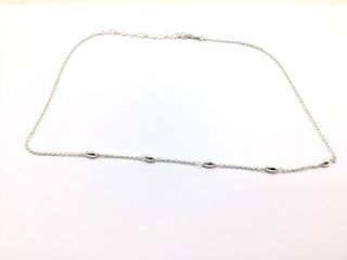 cadena plata 925mm 22cm