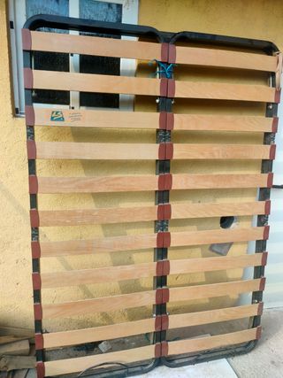 Somier Reclinable madera-hierro