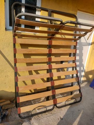 Somier Reclinable madera-hierro