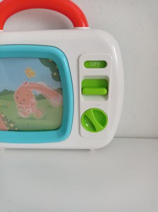 Juguete pantalla para bebés música y movimiento