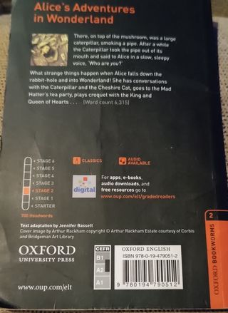 Oxford Bookworms Library: Alice’s Adventures in...