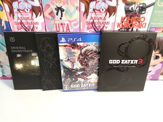 God Eater 3 Collector' Edition PS4 jap ntsc-j 