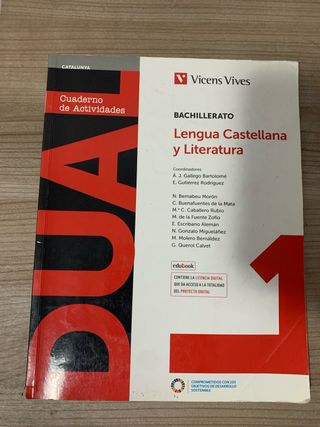 Libro de lengua castellana y literatura