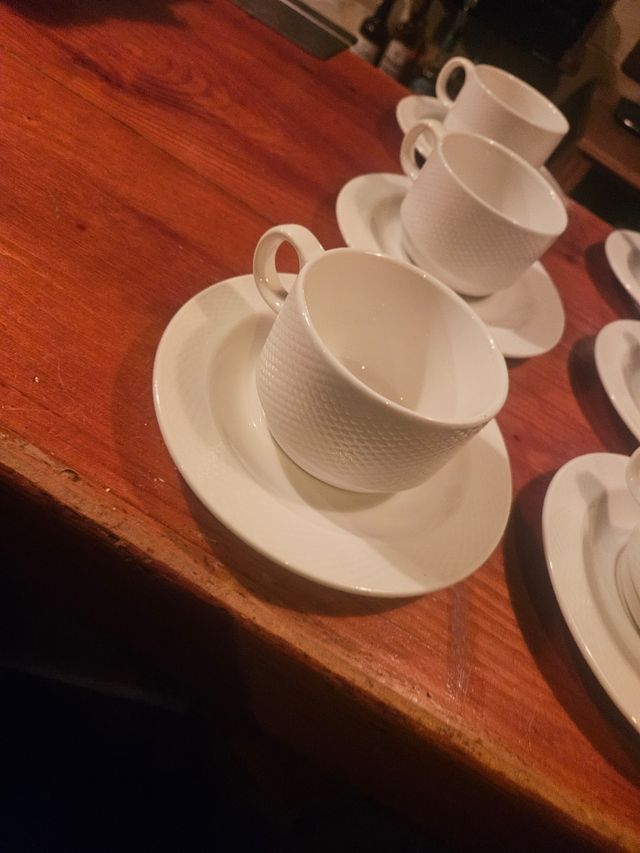 Juego tazas café Henriette - Porcelana