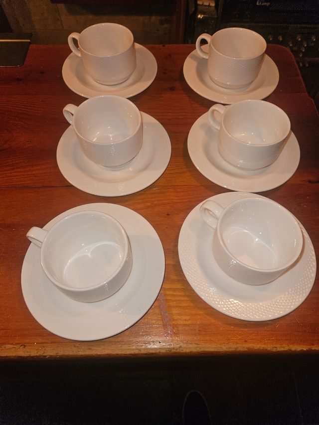 Juego tazas café Henriette - Porcelana