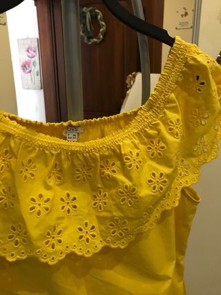 Abito giallo OVS estivo