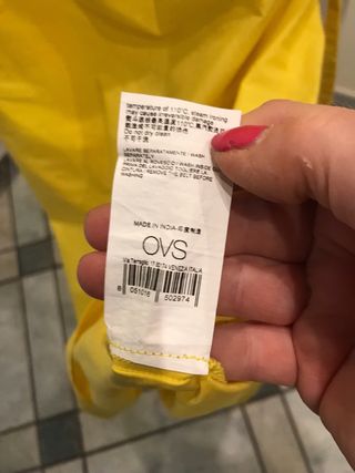 Abito giallo OVS estivo